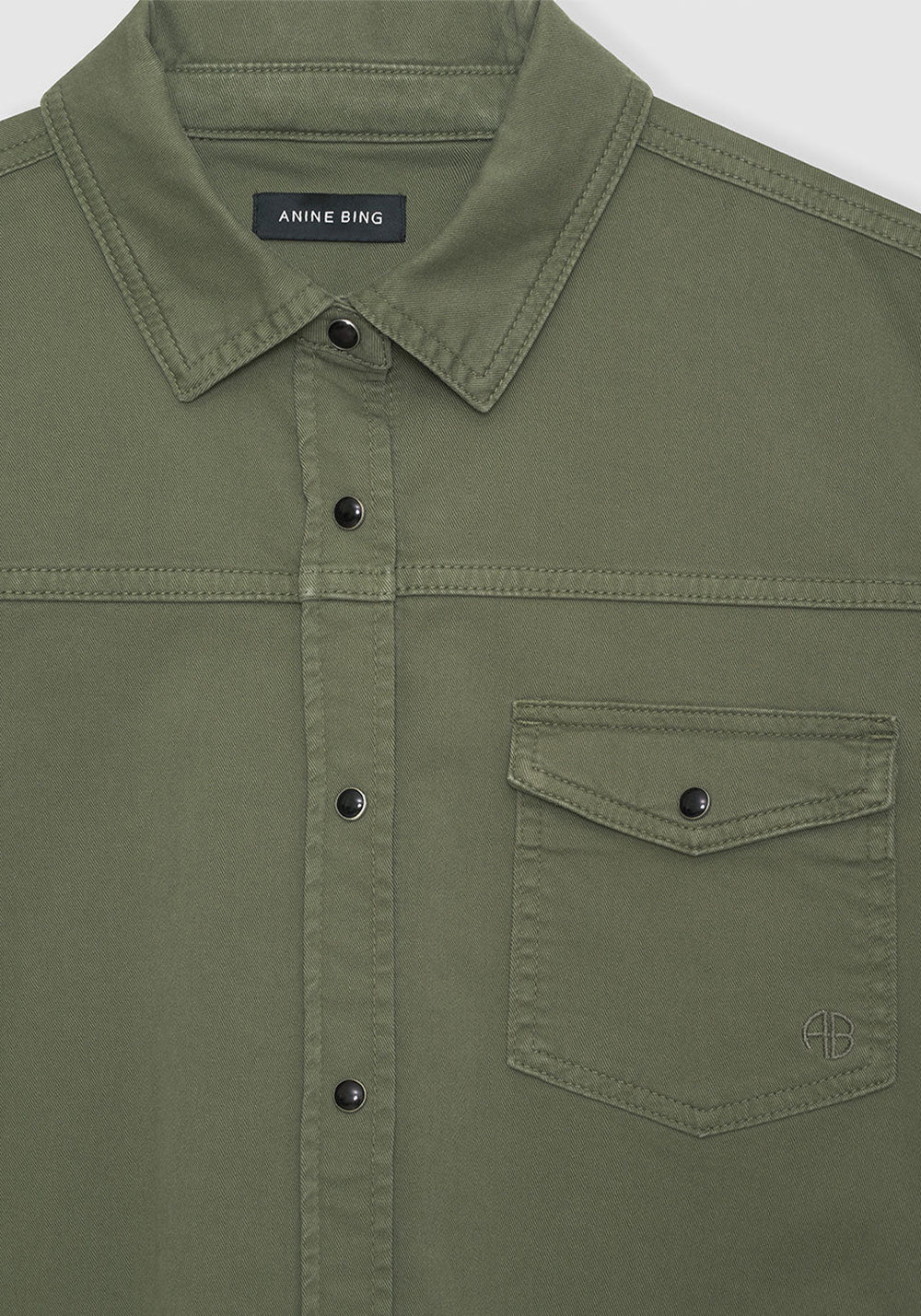 SLOAN SHIRT ARMY GREEN