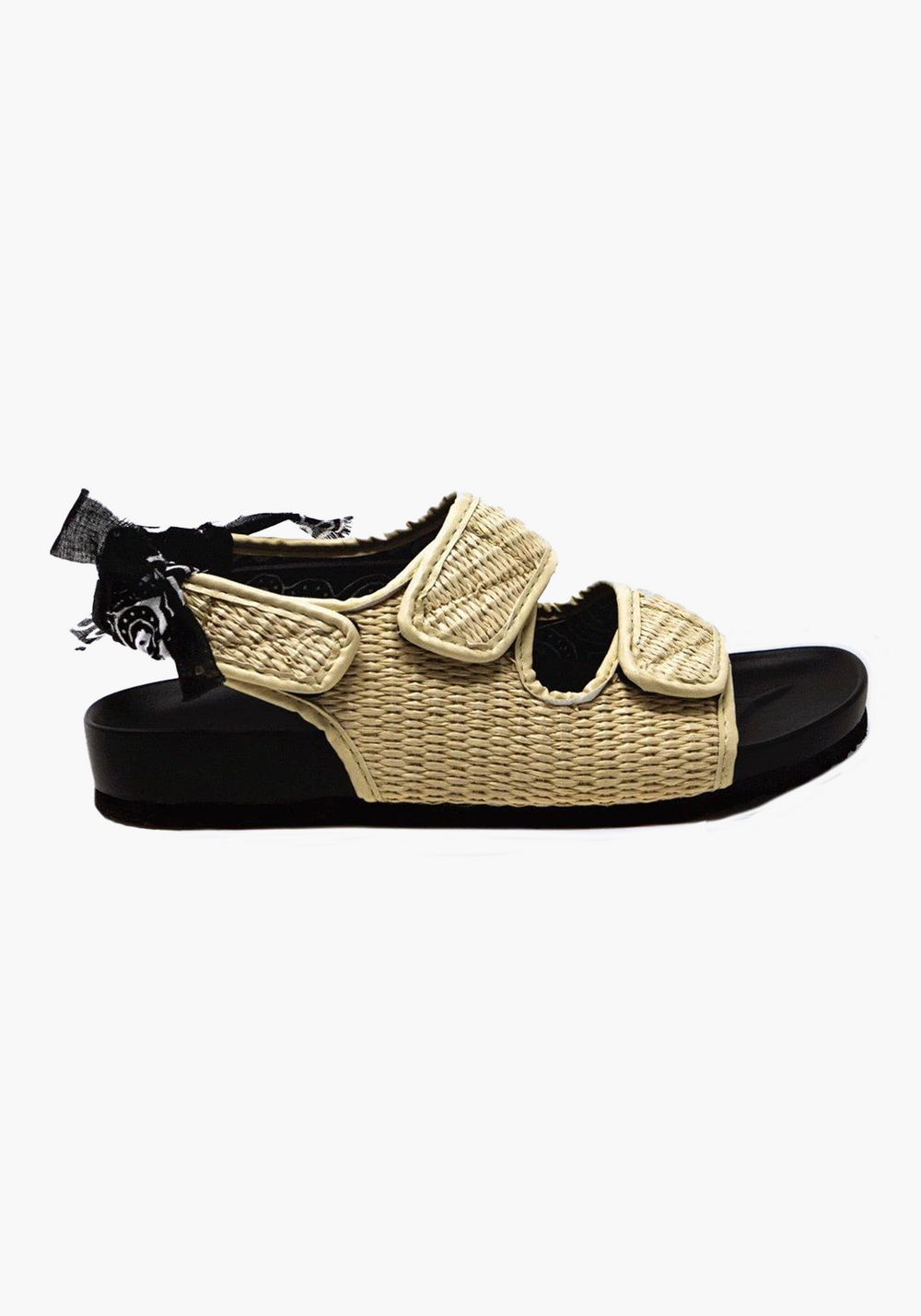 APACHE SANDALS RAFFIA