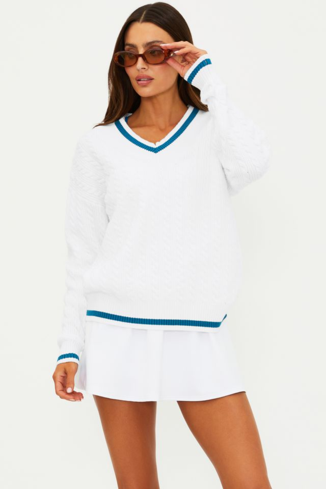 Beach Riot Montana Sweater Birdie Blue
