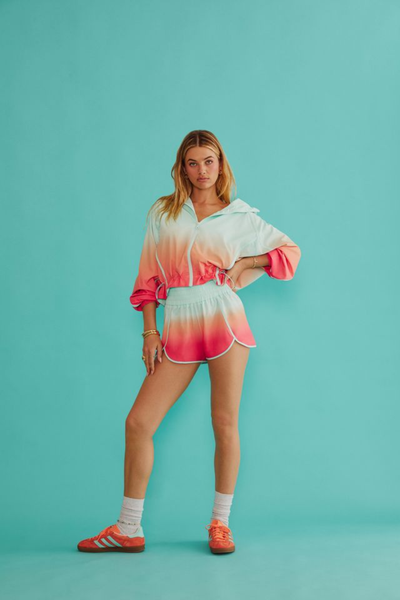 Beach Riot Nadia Short Guava Ombre
