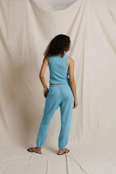 Perfectwhitetee Johnny French Terry Easy Sweatpant Milky Blue
