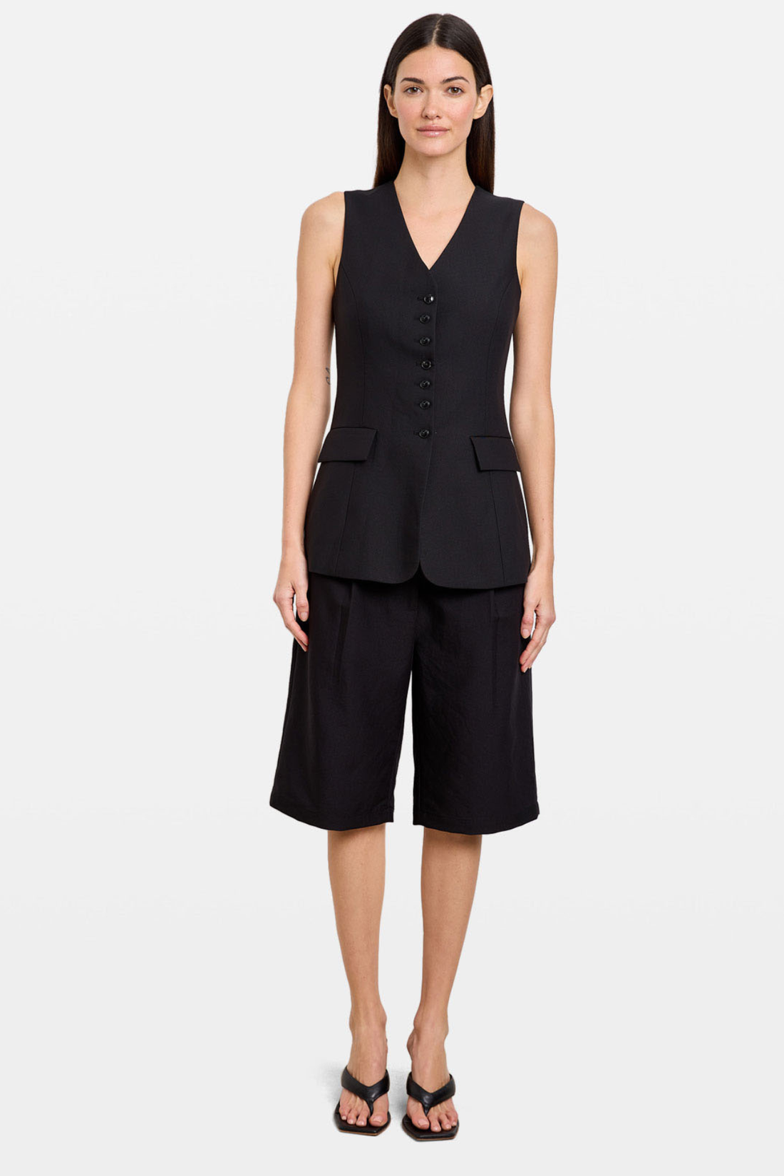 Tailored Bermuda Short Black