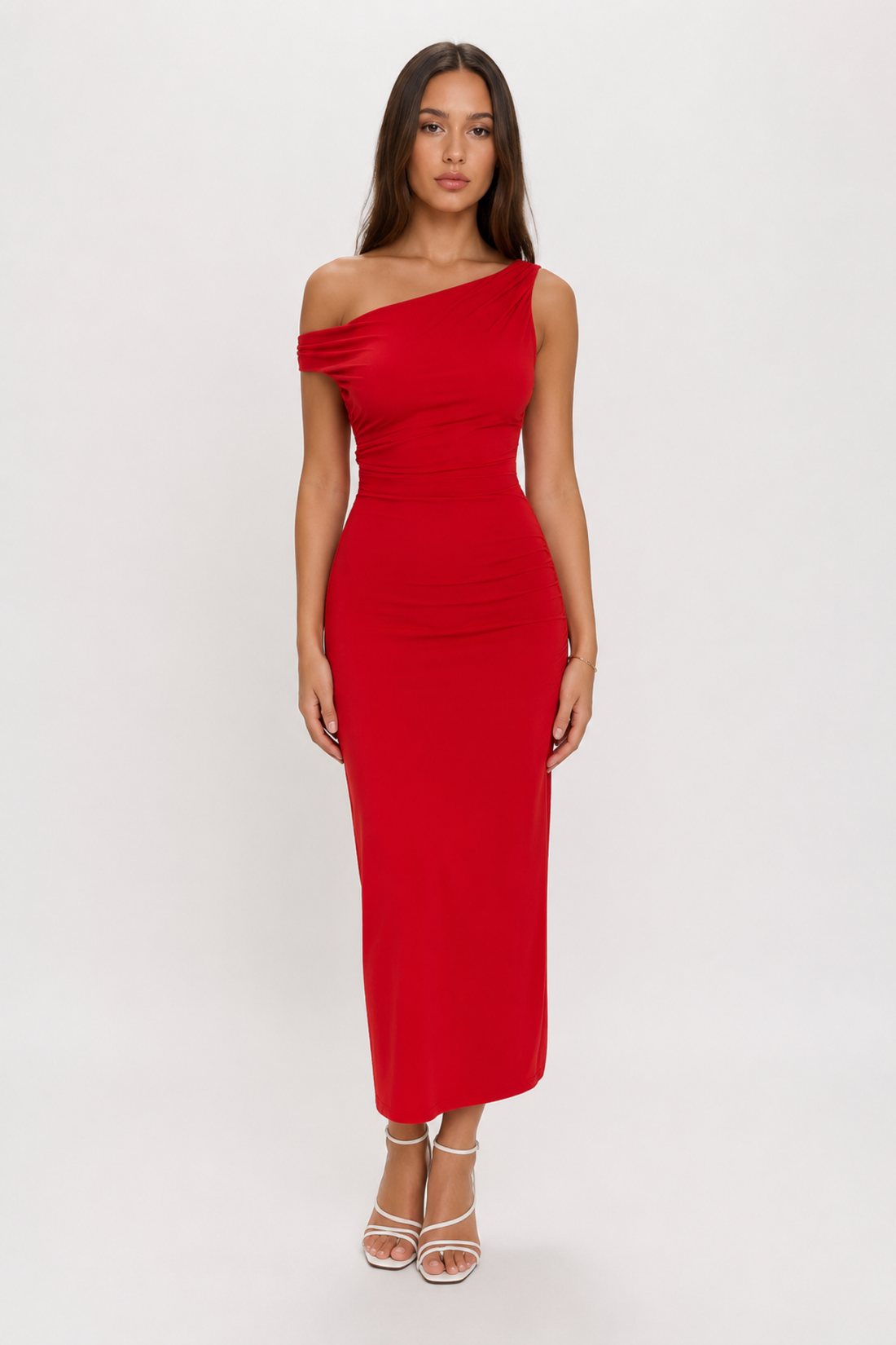 Chilli Twist Midi Dress
