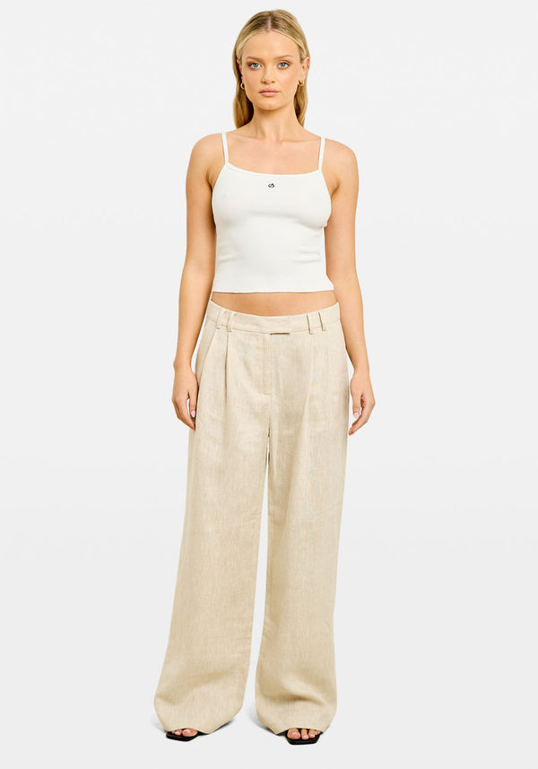 Pre-Order | AISHA TAILORED PANT STONE