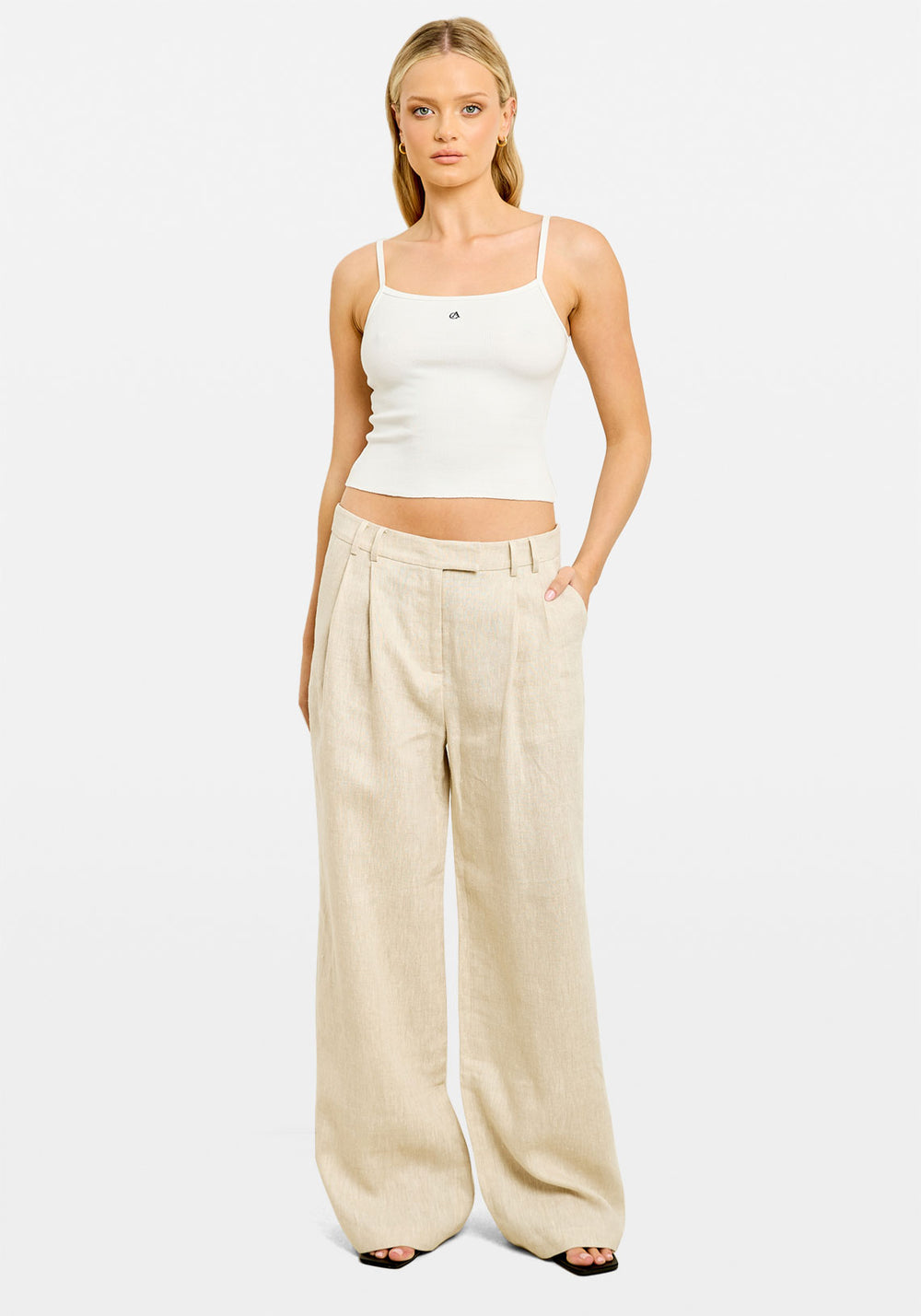 Pre-Order | AISHA TAILORED PANT STONE