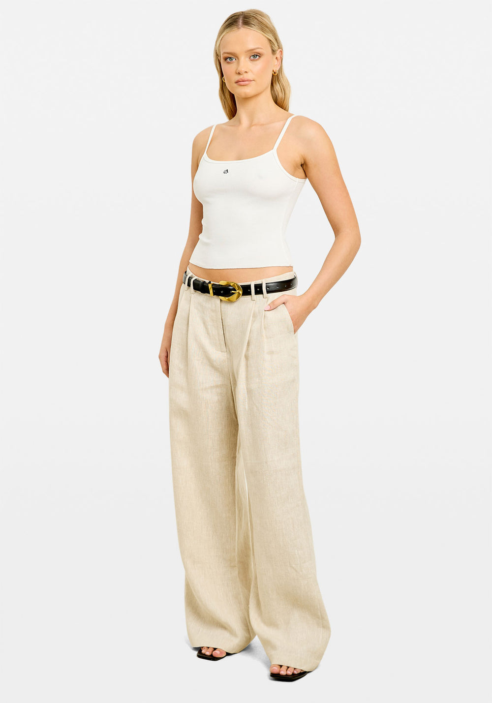 Pre-Order | AISHA TAILORED PANT STONE