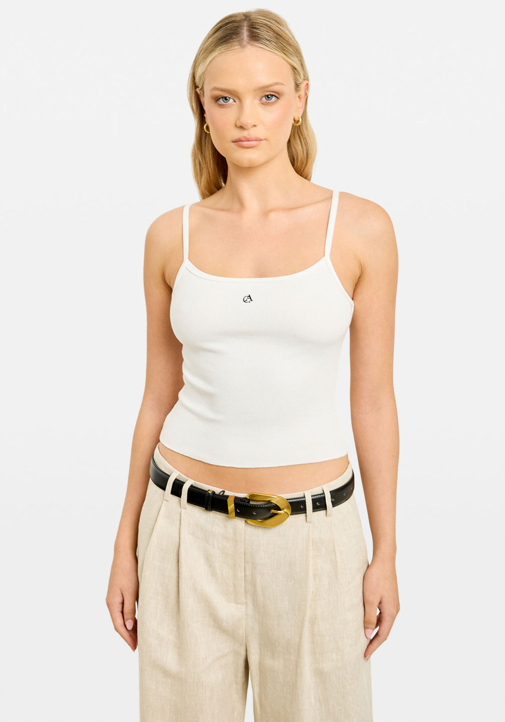 Pre-Order | AISHA RAW TANK WHITE