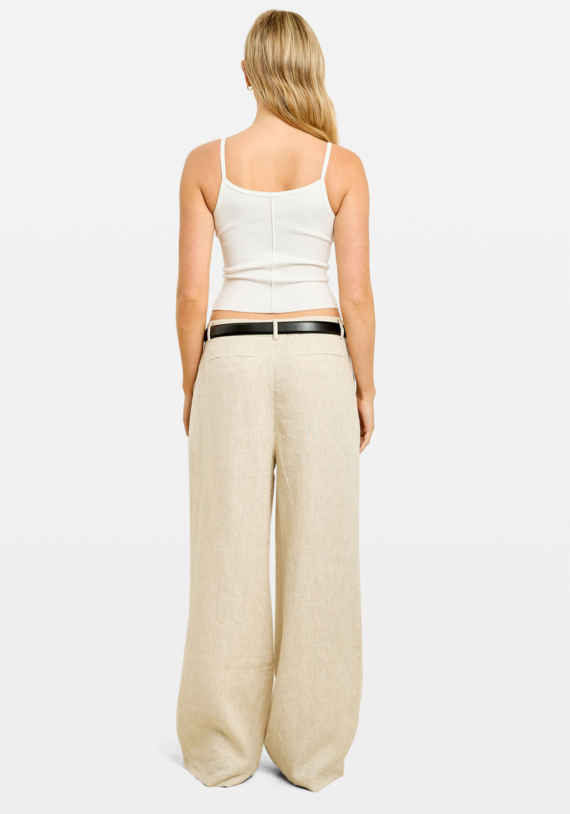 Pre-Order | AISHA TAILORED PANT STONE