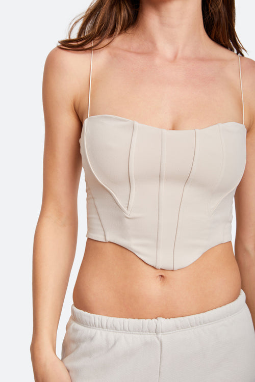 Joah Brown Contour Corset top - Sueded good Yuma