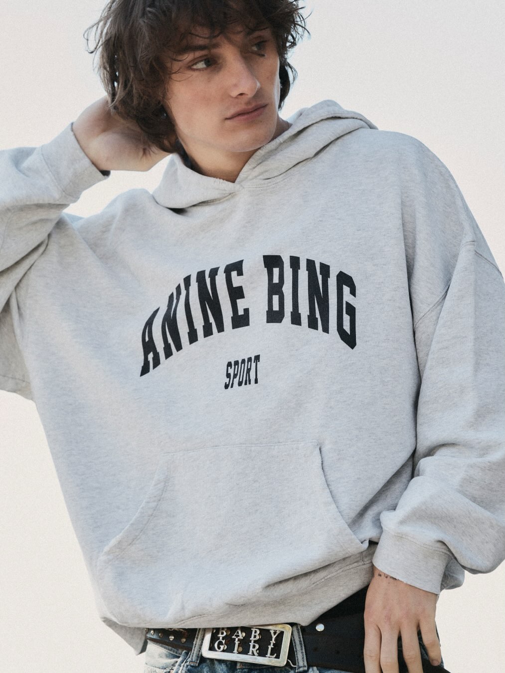 Sport Harvey Sweatshirt in Heather Grey