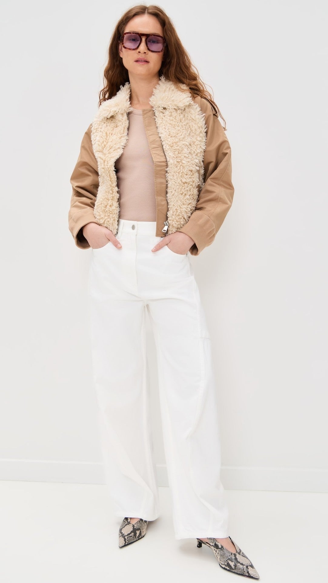 Heldin Faux Fur Jacket