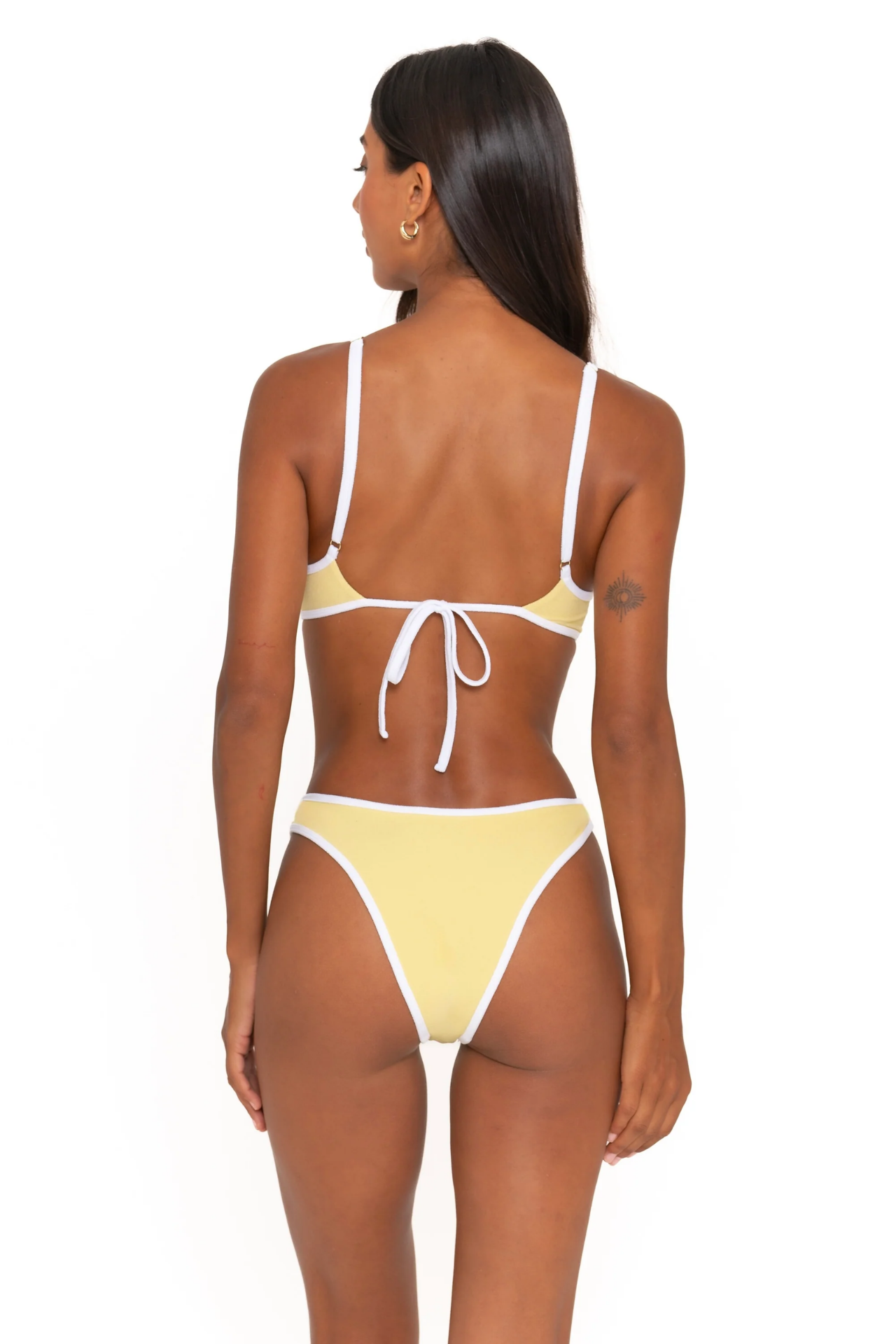 Fae Swim Hailey Bikini Bottoms Limoncello
