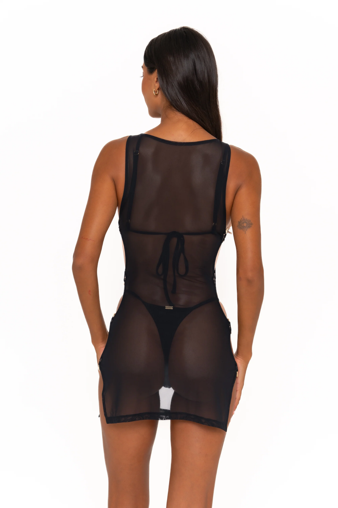 Fae Swim Moana Dress Black
