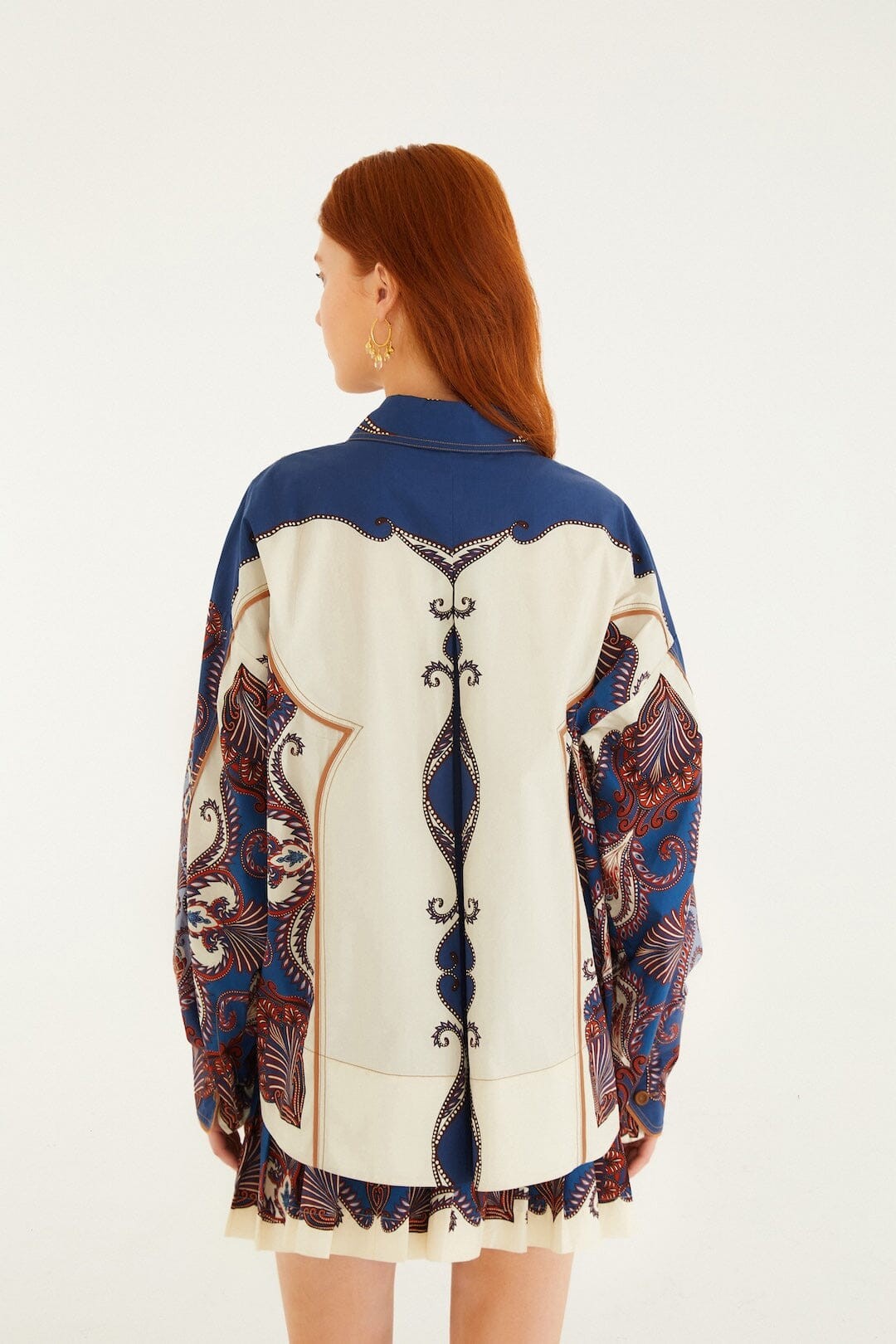 Arabesque Scarf Sand Shirt