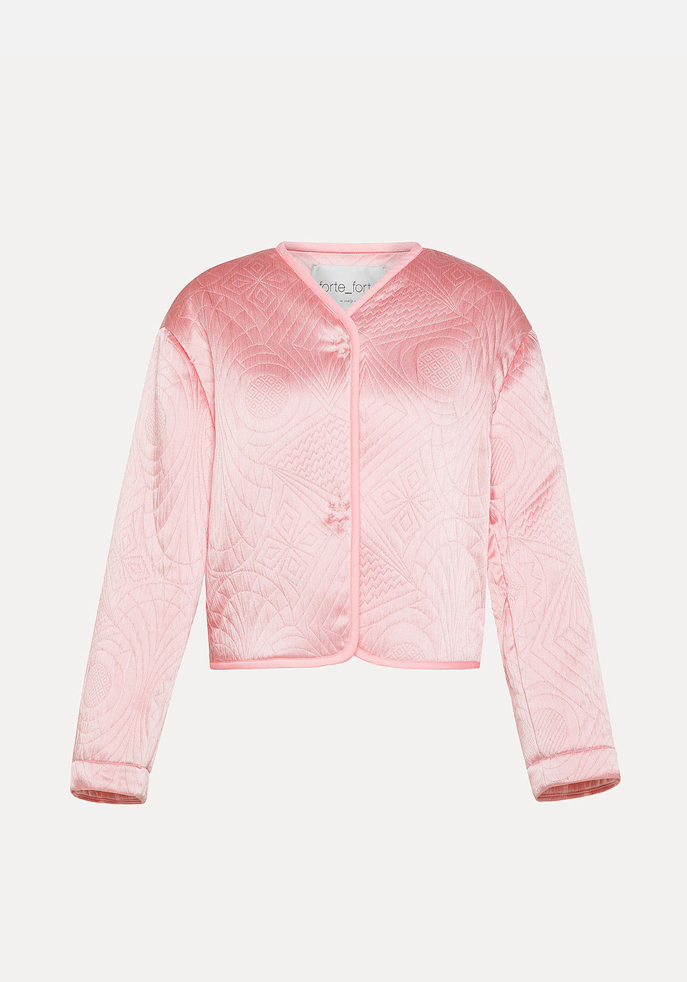 MATELASS COUTURE SPENCER JACKET ROSE