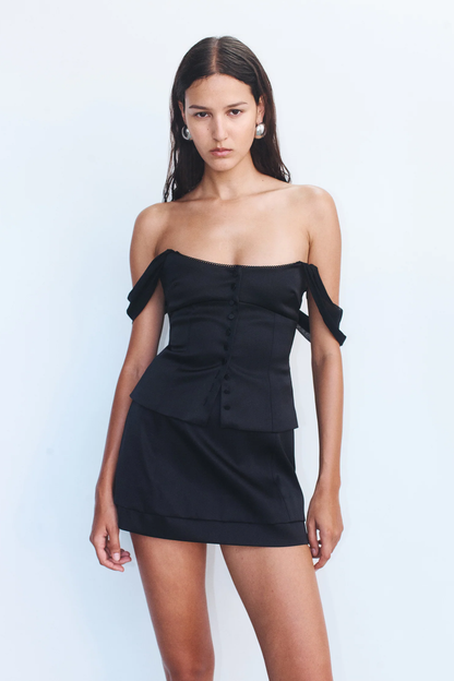 Hansen &amp; Gretel Georgie Corset Black