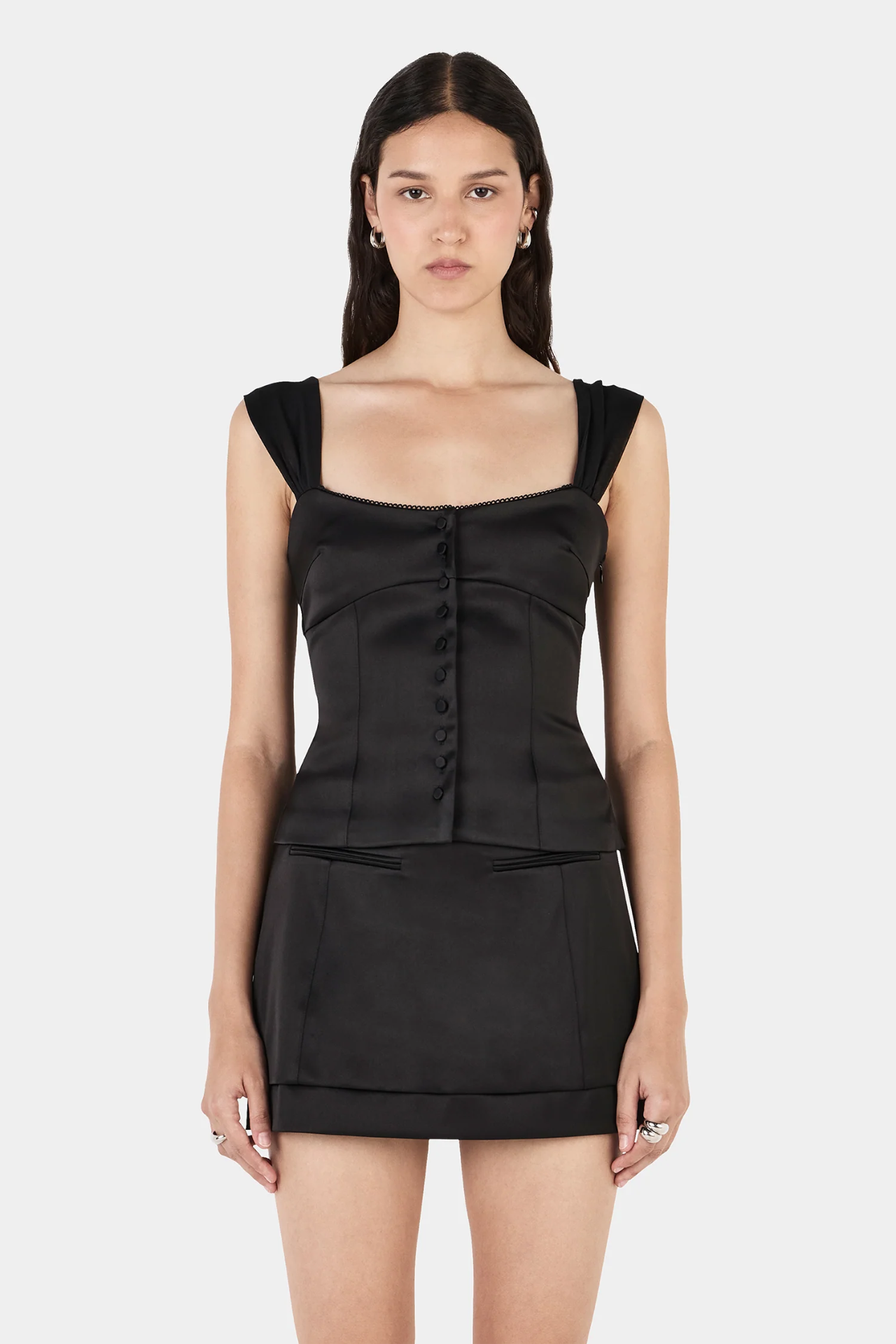 Hansen &amp; Gretel Everly Skirt Black