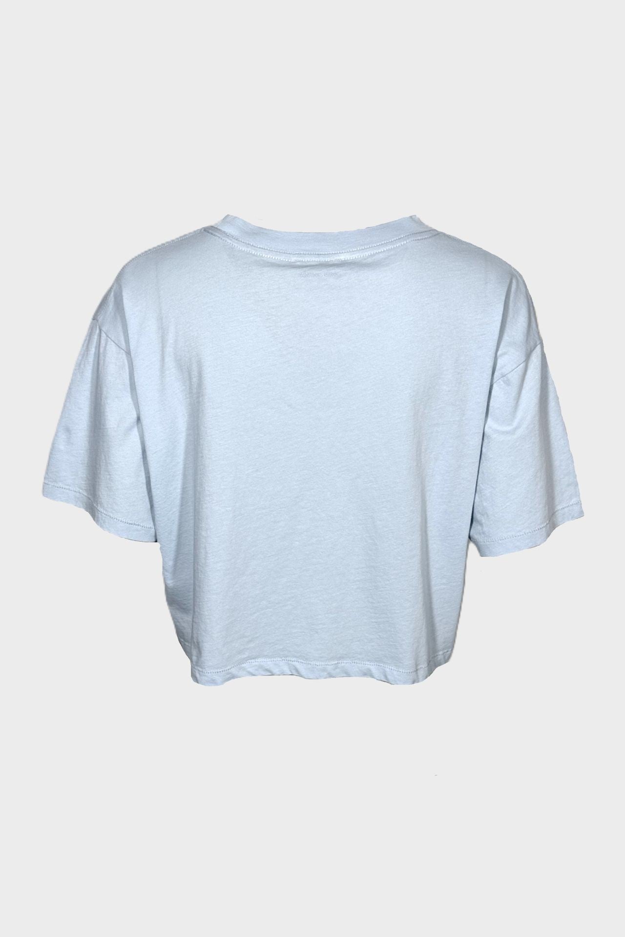 Johhny Cropped Tee Pale Blue