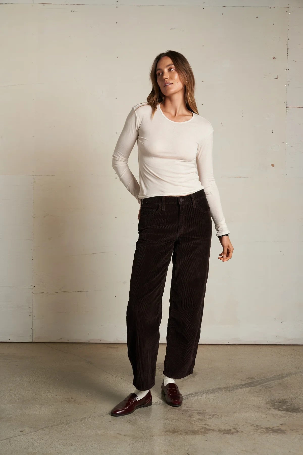 Inna French Jersey Top Sugar