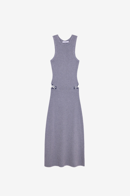 IRO Fauva Dress Anchor Blue/Porcelain