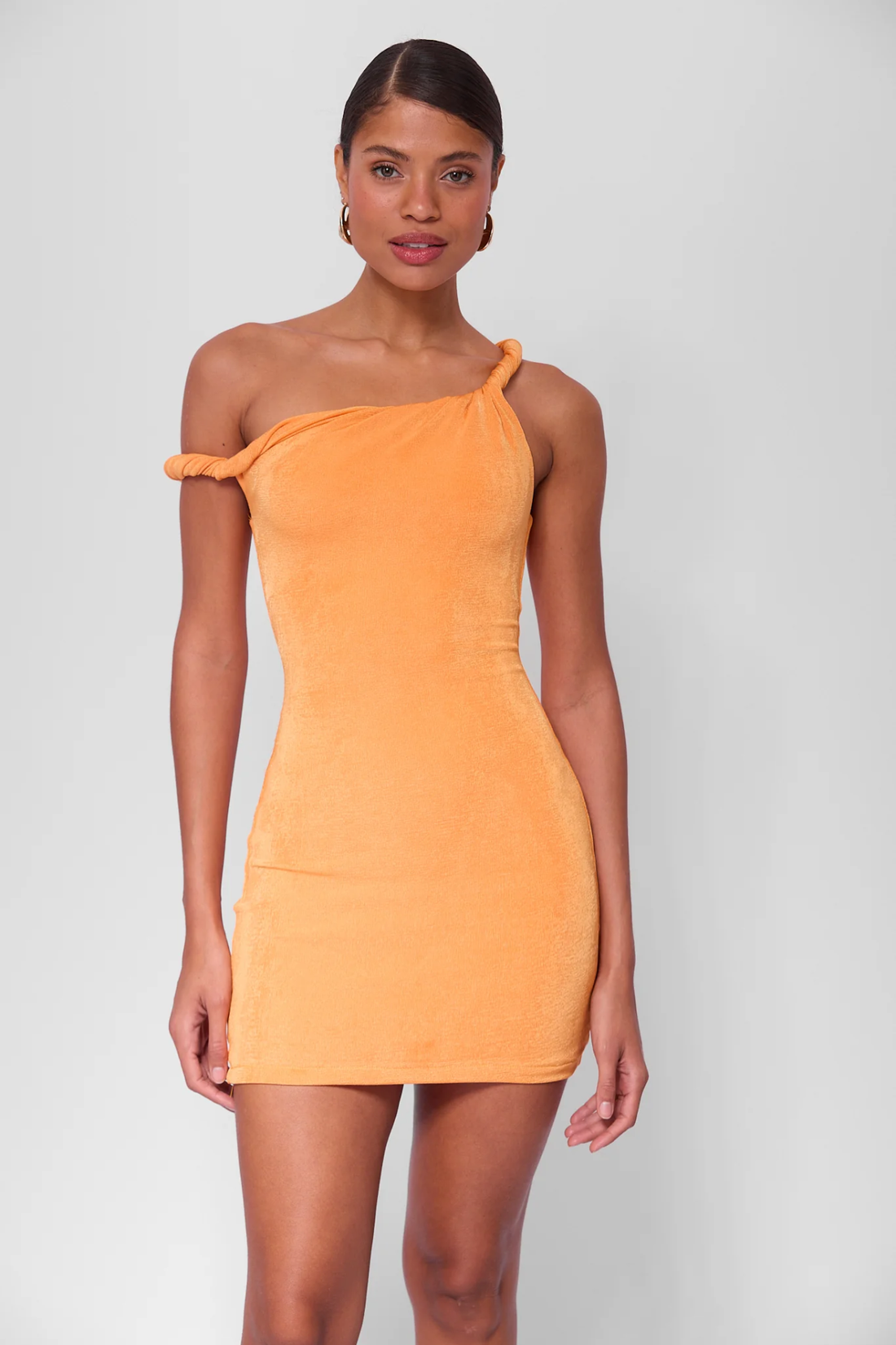 Johansen Short Poppy Dress Orange