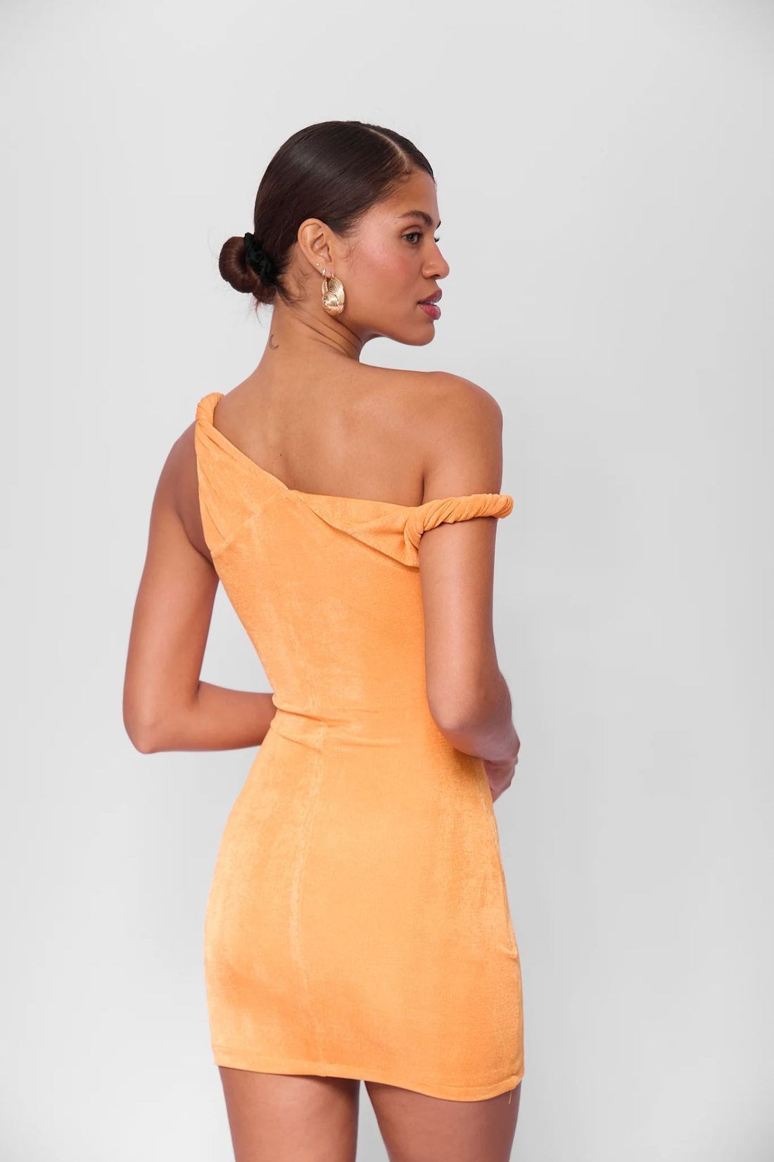 Johansen Short Poppy Dress Orange
