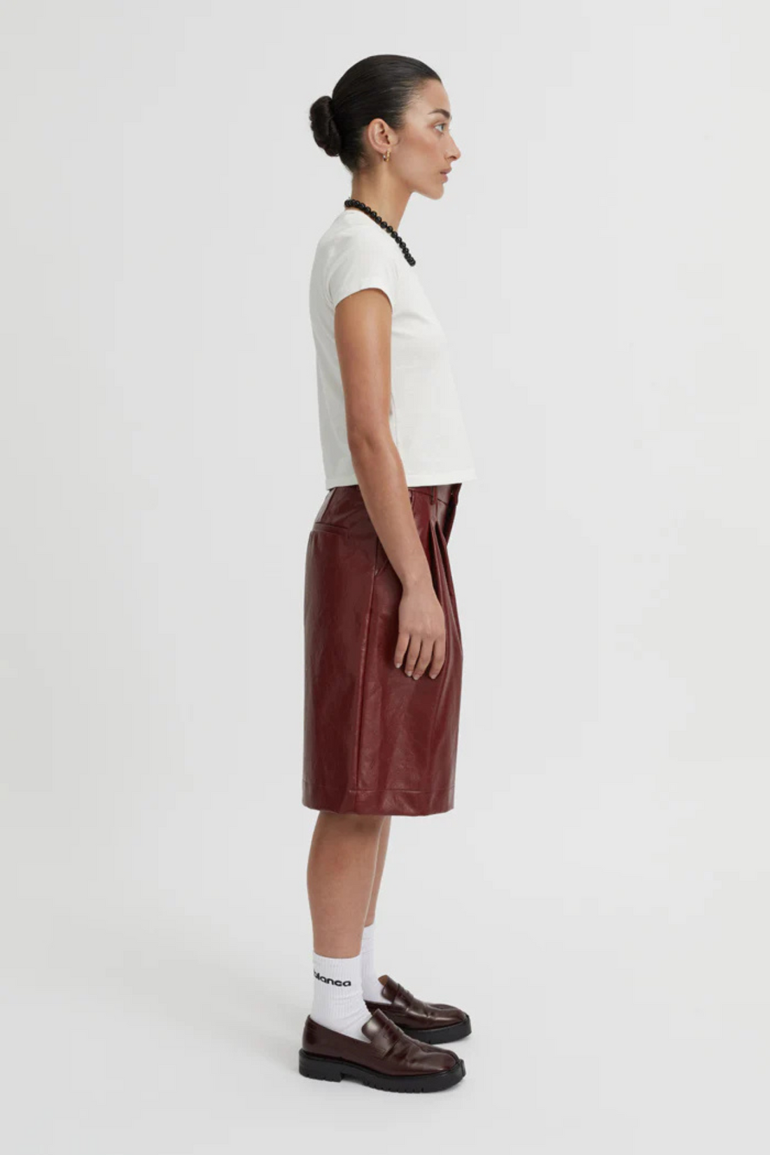 Kaia Shorts Burgundy
