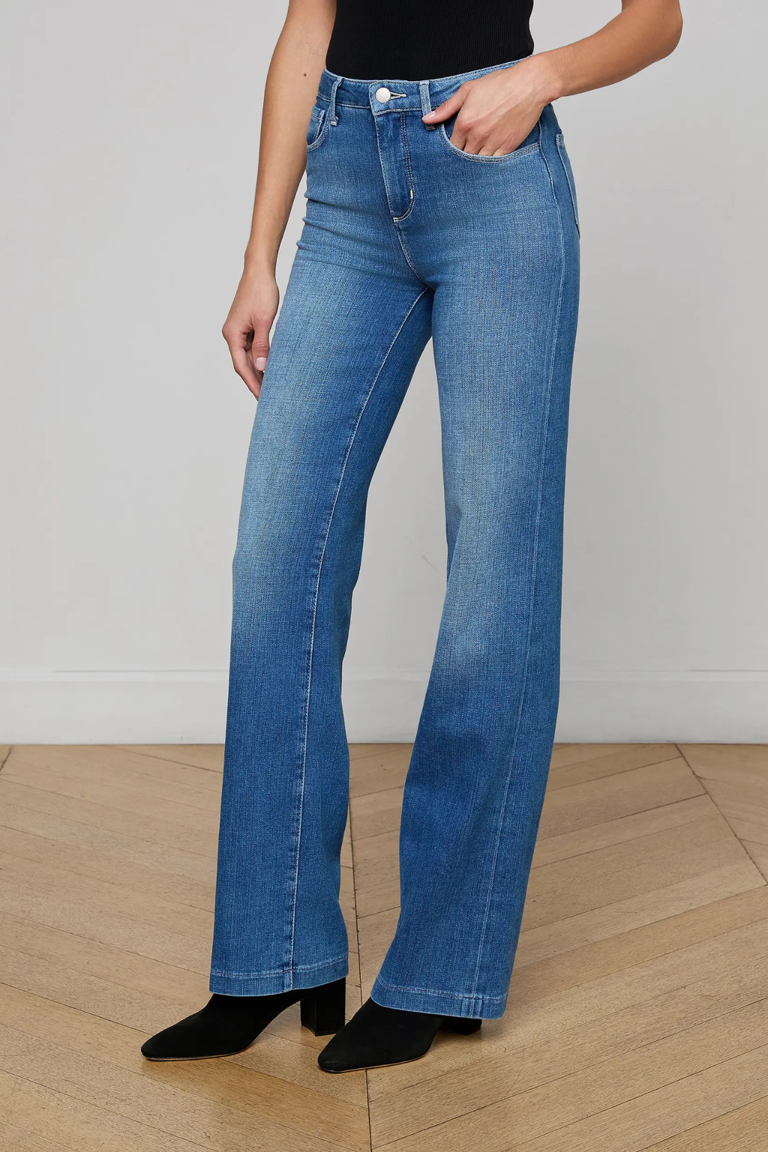 Clayton Wide-Leg Jean Riverside