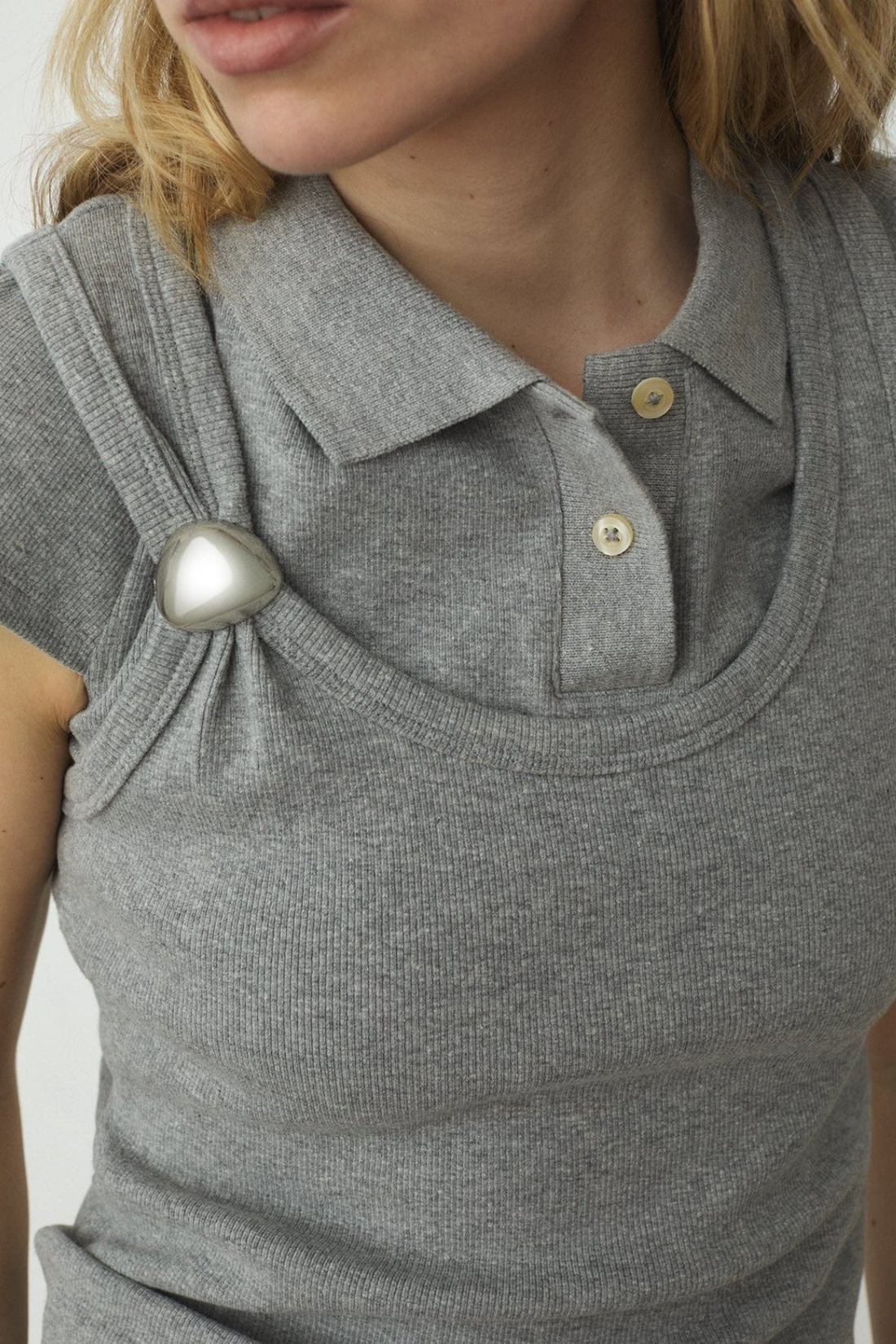 Laagam Eden Grey Tank Top Grey