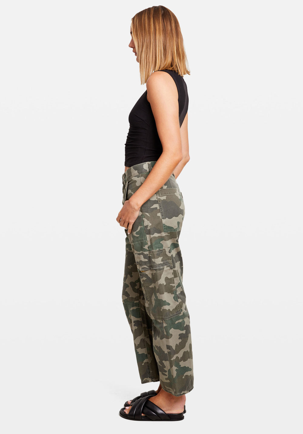 MARCELLE LOW SLUNG CARGO PANT INCOGNITO