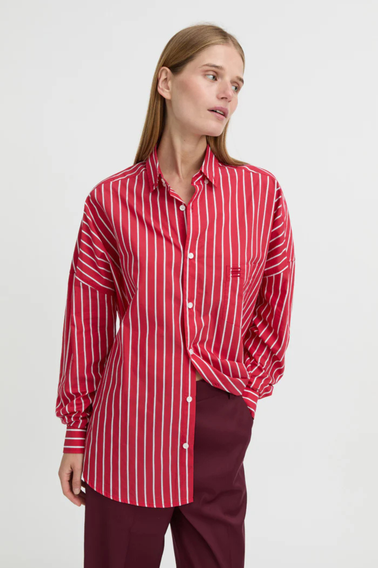 Maurelle Shirt Red