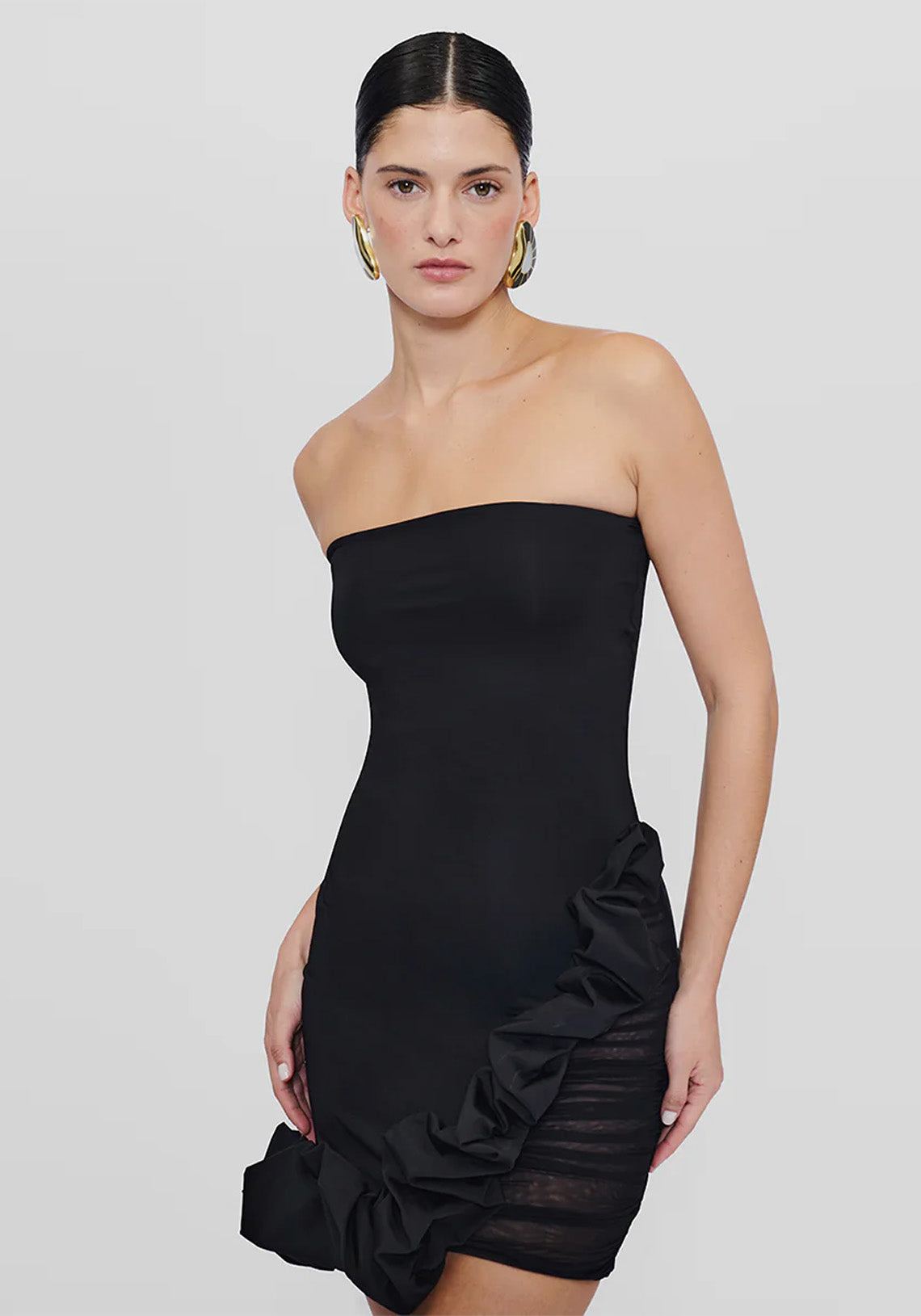 Chari Mini Dress Black