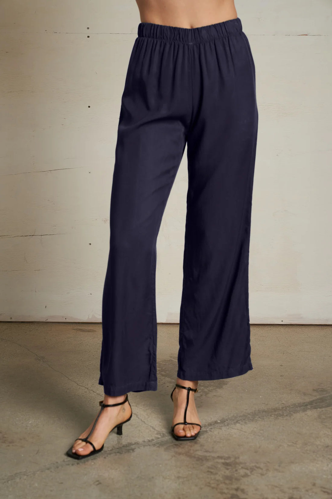 Hana Tencel Pants Navy