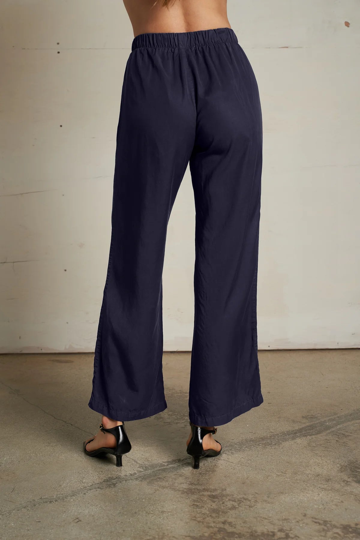 Hana Tencel Pants Navy