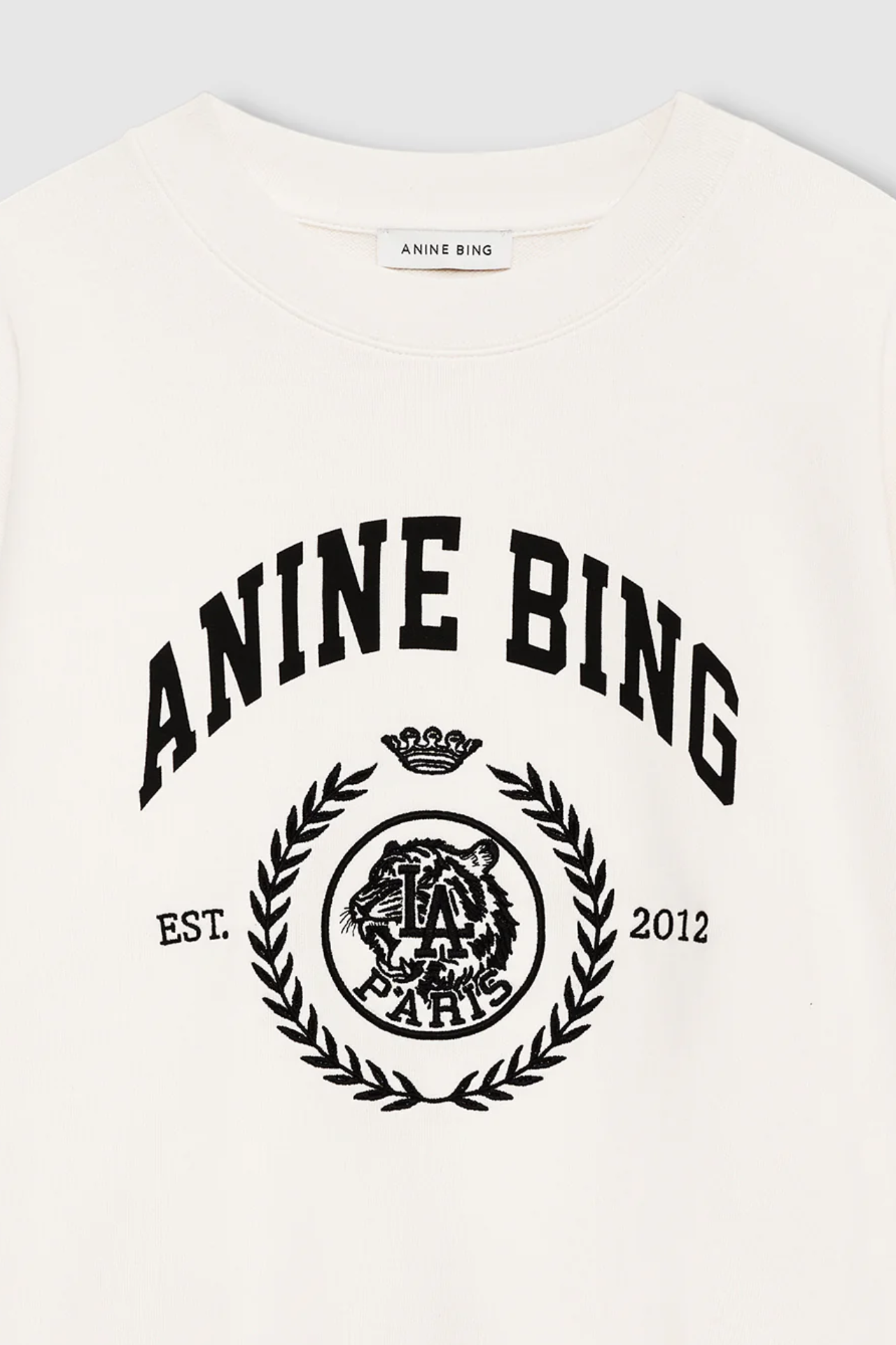 Miles Sweatshirt Collegiate Cream