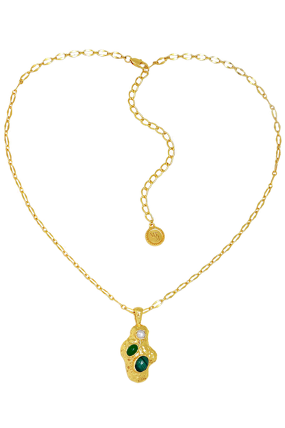 Mountain &amp; Moon Federica Necklace Gold
