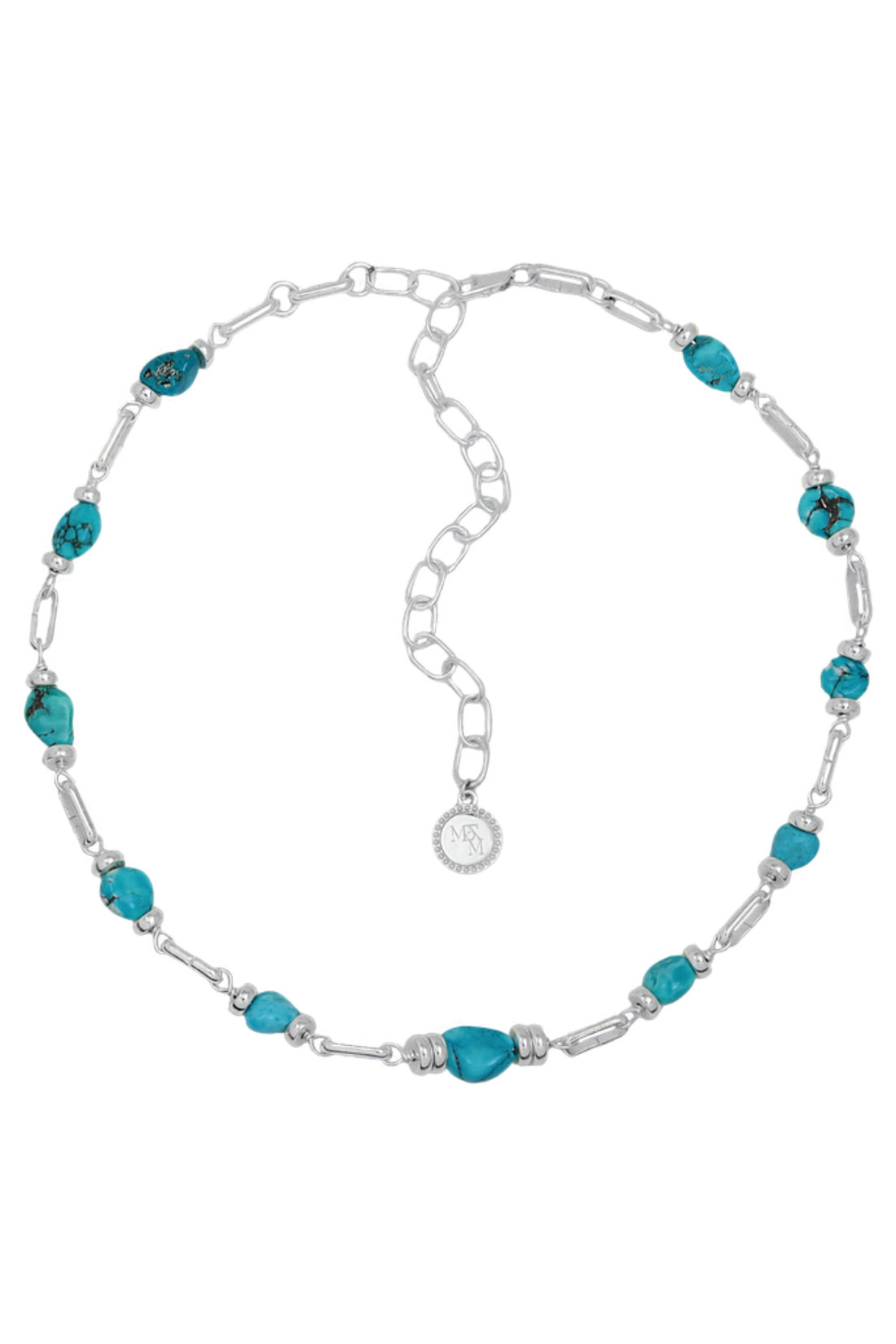 Mountain &amp; Moon Esther Necklace Silver