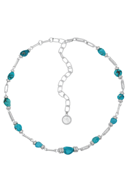 Mountain &amp; Moon Esther Necklace Silver