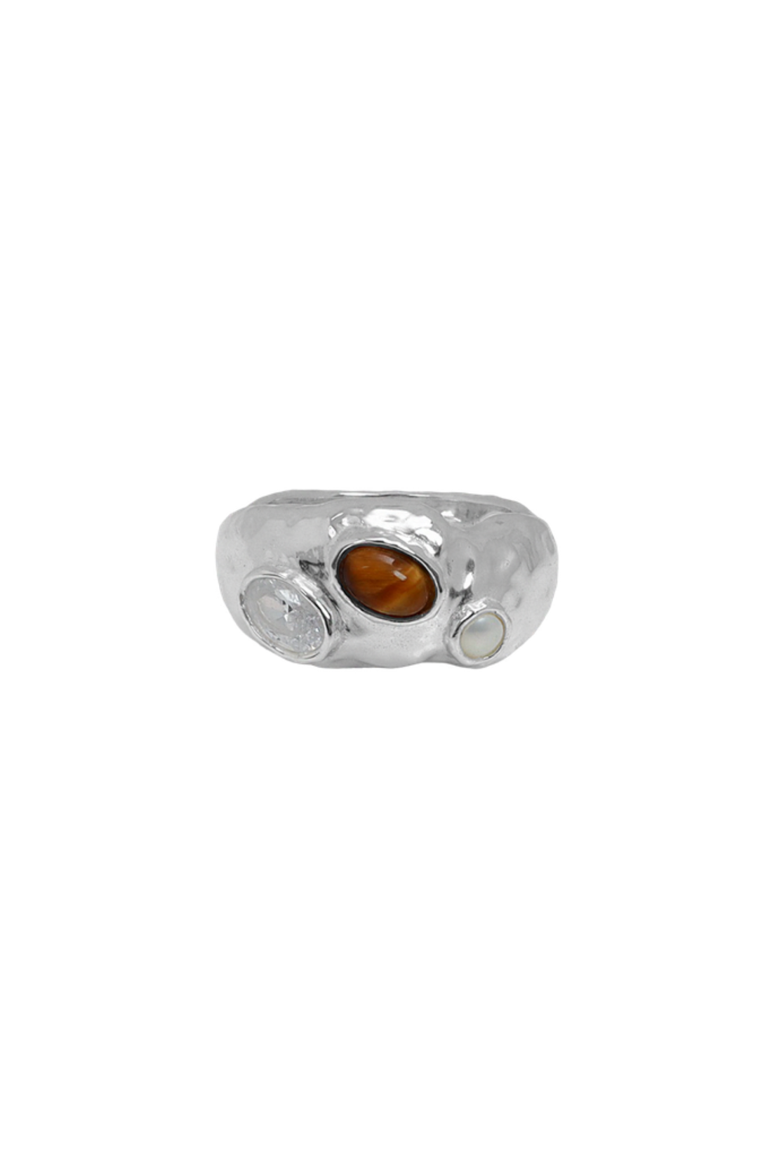Mountain &amp; Moon Roberta Ring Silver