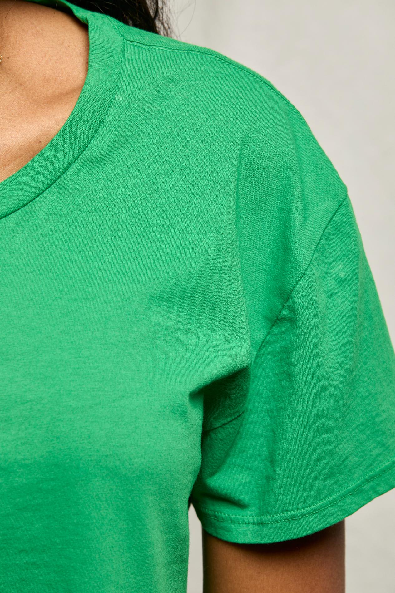 Harley Boxy Crew Tee Grass