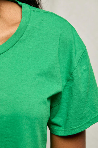Harley Boxy Crew Tee Grass