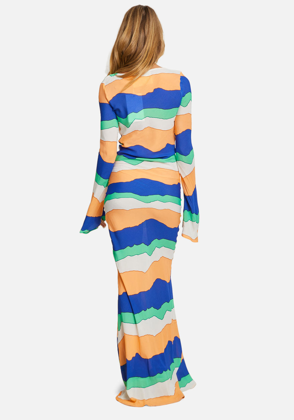 WINI DRESS BLUE ZIGGY