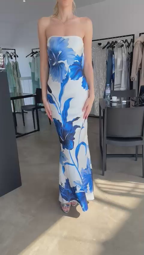 Retrofete Keaton Dress Azure Primavera