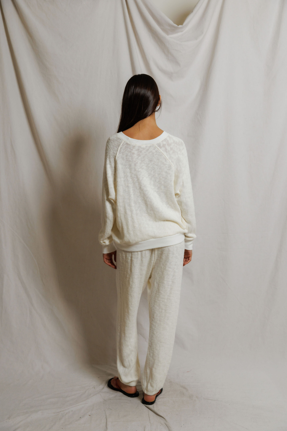 Perfectwhitetee Keanu Raglan Sweatpant Natural