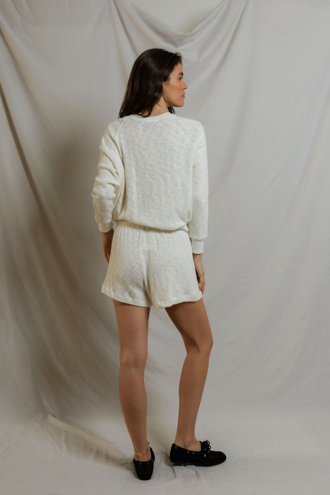Perfectwhitetee Aulani Raglan Sweatshirt Natural