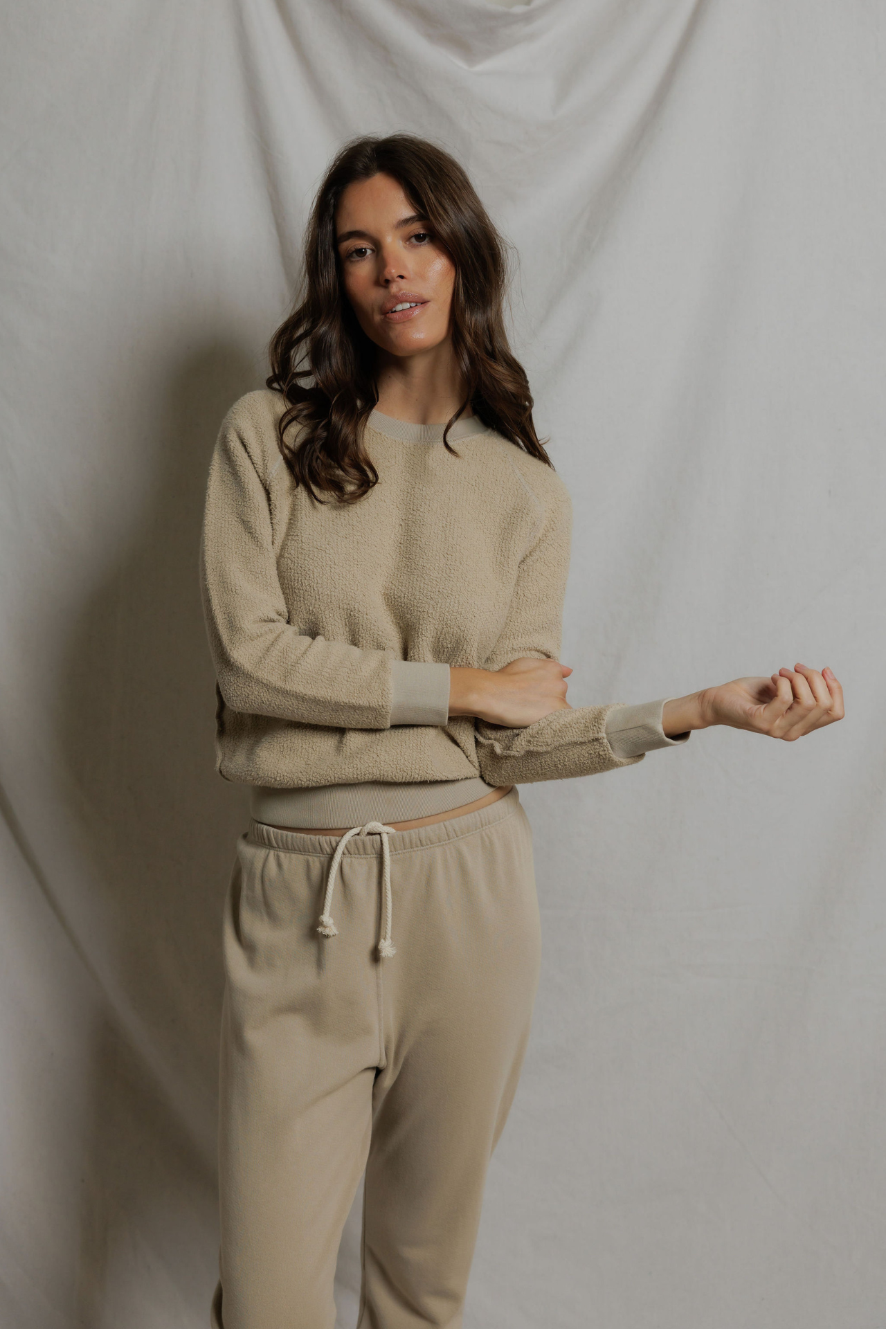 Perfectwhitetee Johnny French Terry Sweatpant Driftwood
