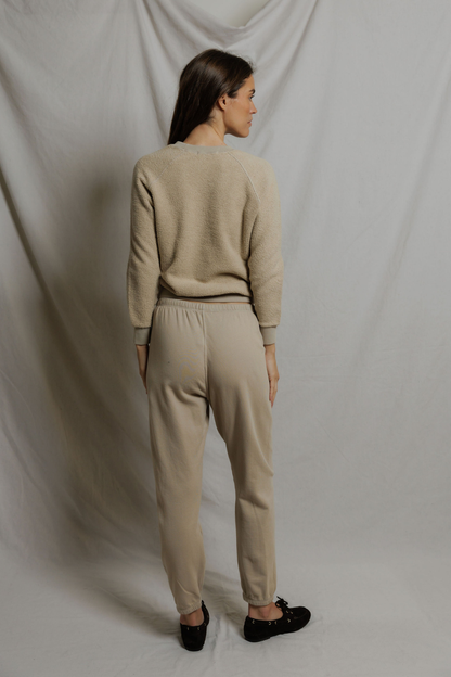 Perfectwhitetee Johnny French Terry Sweatpant Driftwood