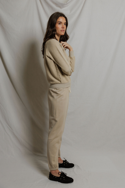 Perfectwhitetee Johnny French Terry Sweatpant Driftwood