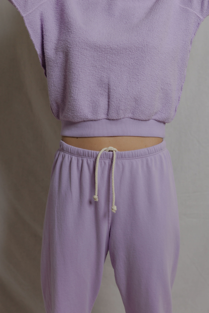 Perfectwhitetee Johnny French Terry Sweatpant Ultraviolet
