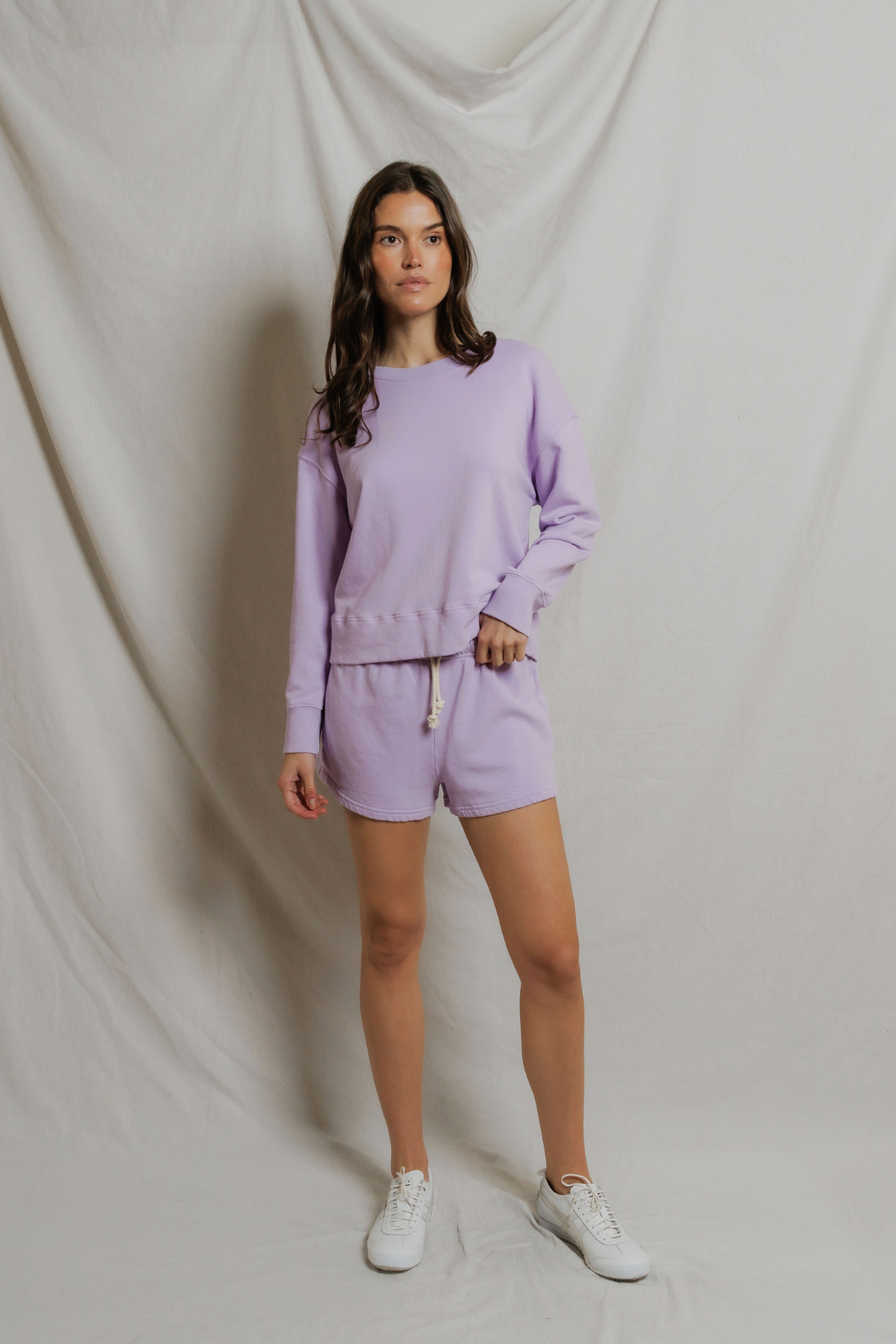 Perfectwhitetee Tyler Pullover Sweatshirt Ultraviolet